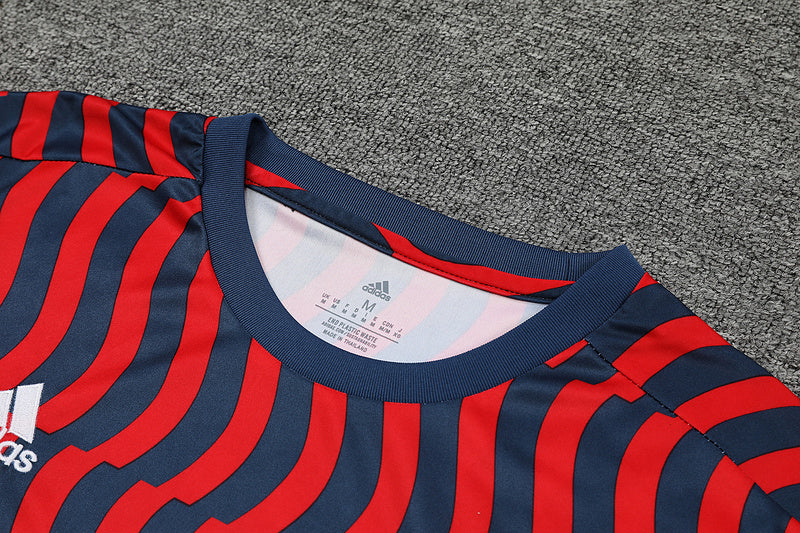 23/24 Bayern Munich Training Uniform Red (A3D8)