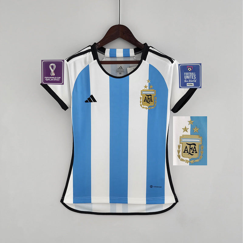 2022 Argentina 3-Star World Cup Jersey Home (F6D4)
