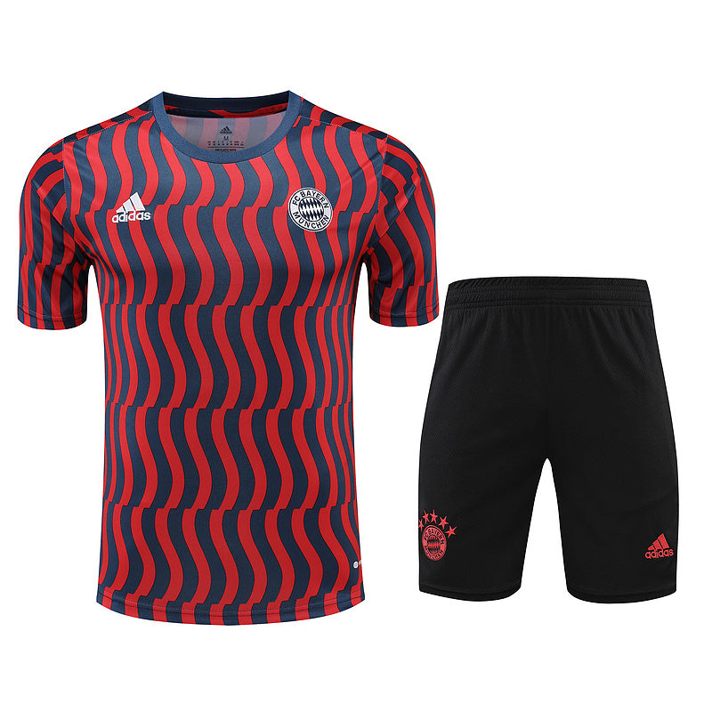 23/24 Bayern Munich Training Uniform Red (A3D8)
