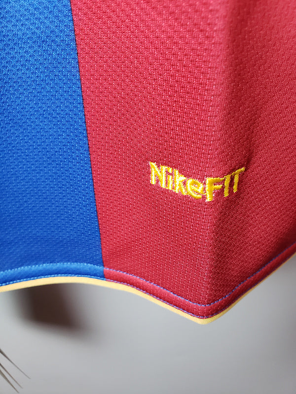 Retro 07∕08 Barcellona long sleeves home (E4EA)