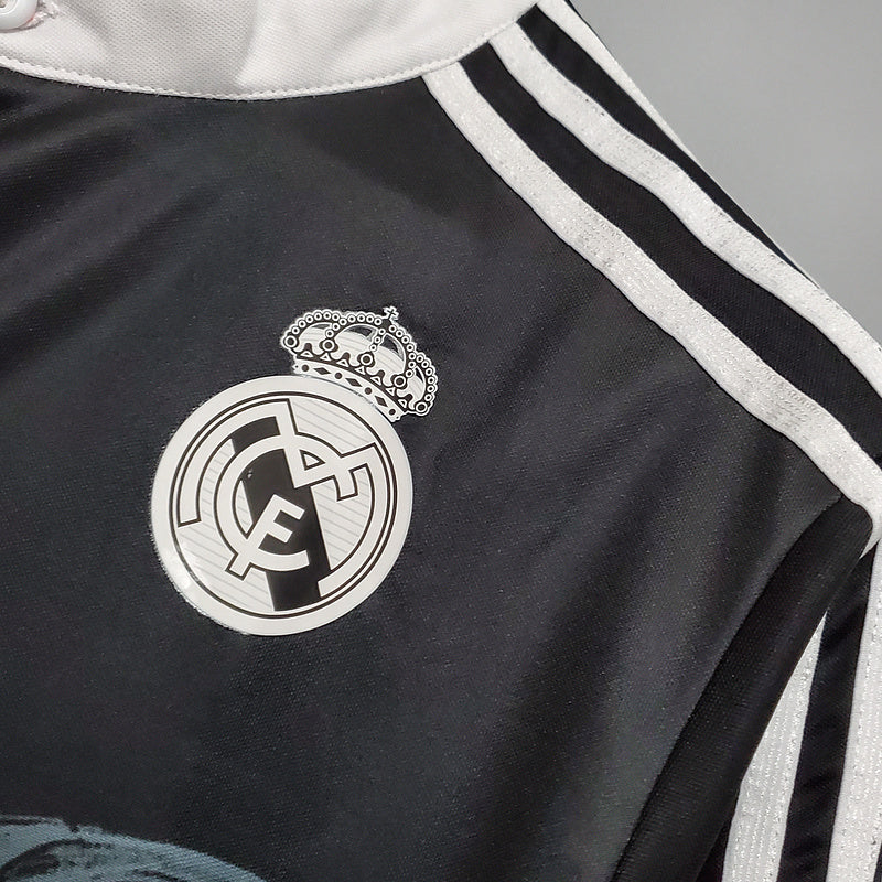 Retro Long Sleeve Real Madrid 14∕15 Third Away (6BE7)