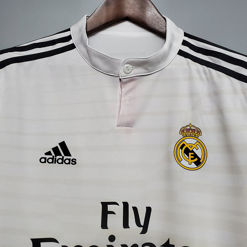 Retro Long Sleeve Real Madrid 14∕15 home (1B3A)