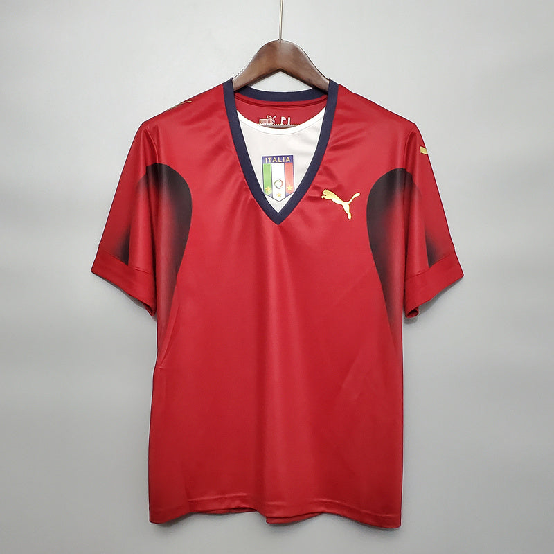 Retro 2006 Italy Red GK (824C)