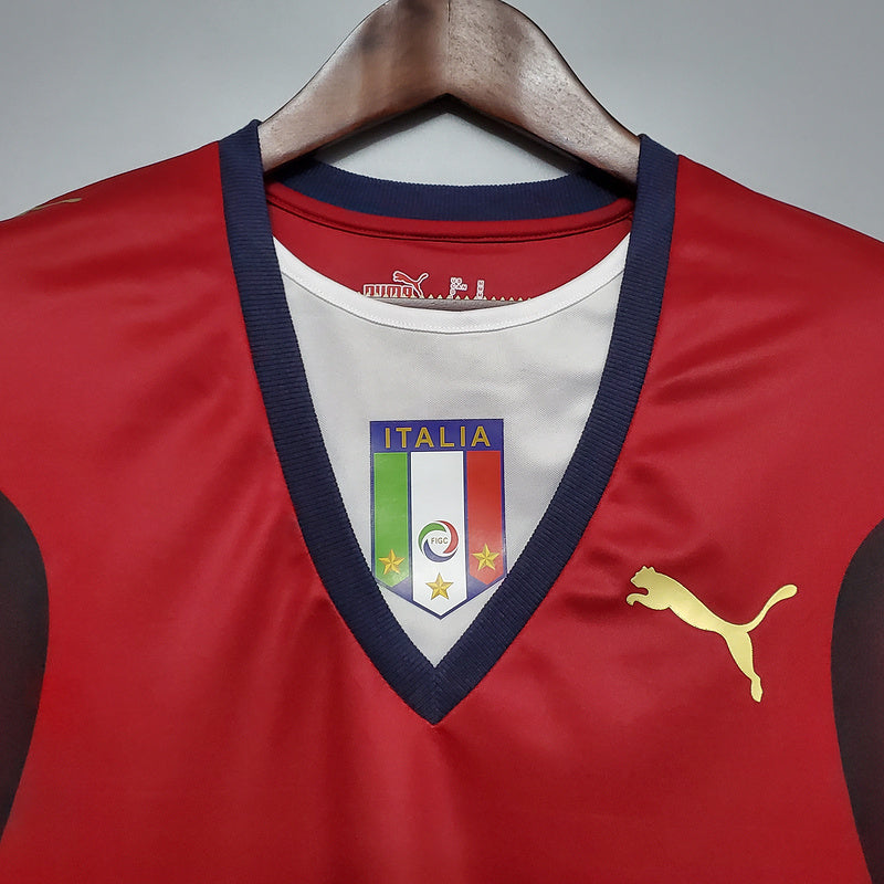 Retro 2006 Italy Red GK (824C)
