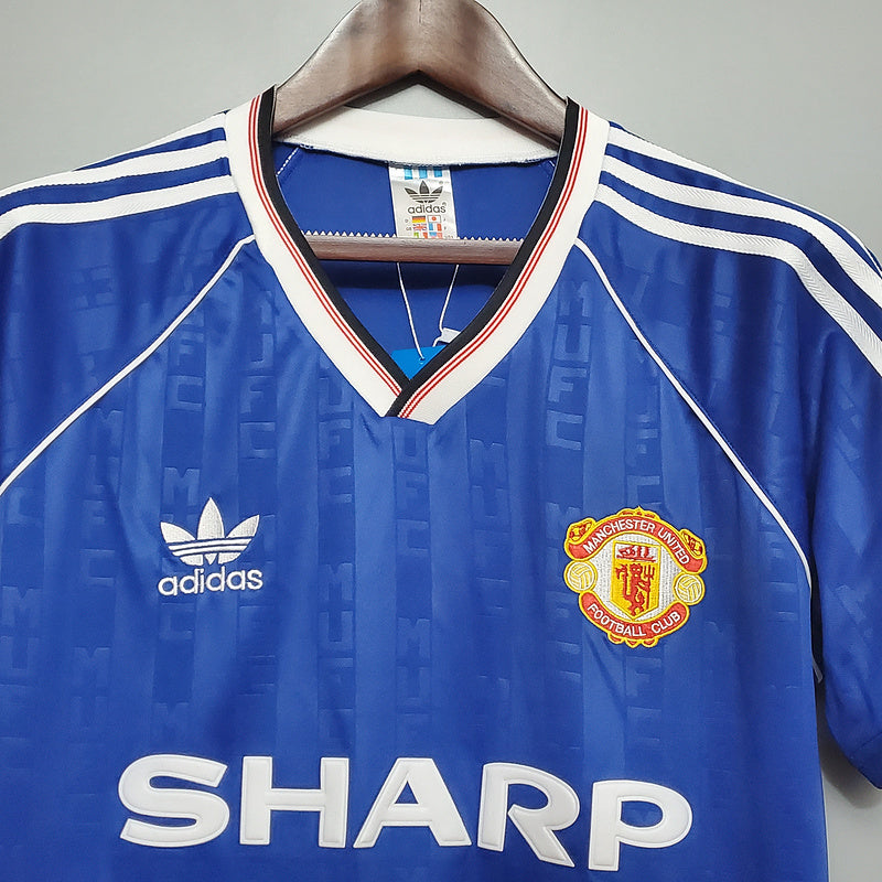 Retro 88∕90 Manchester United MAN UTD Third away (D649)