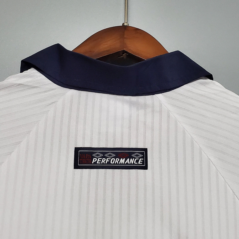 Retro Long Sleeve 1998 England home (29D3)