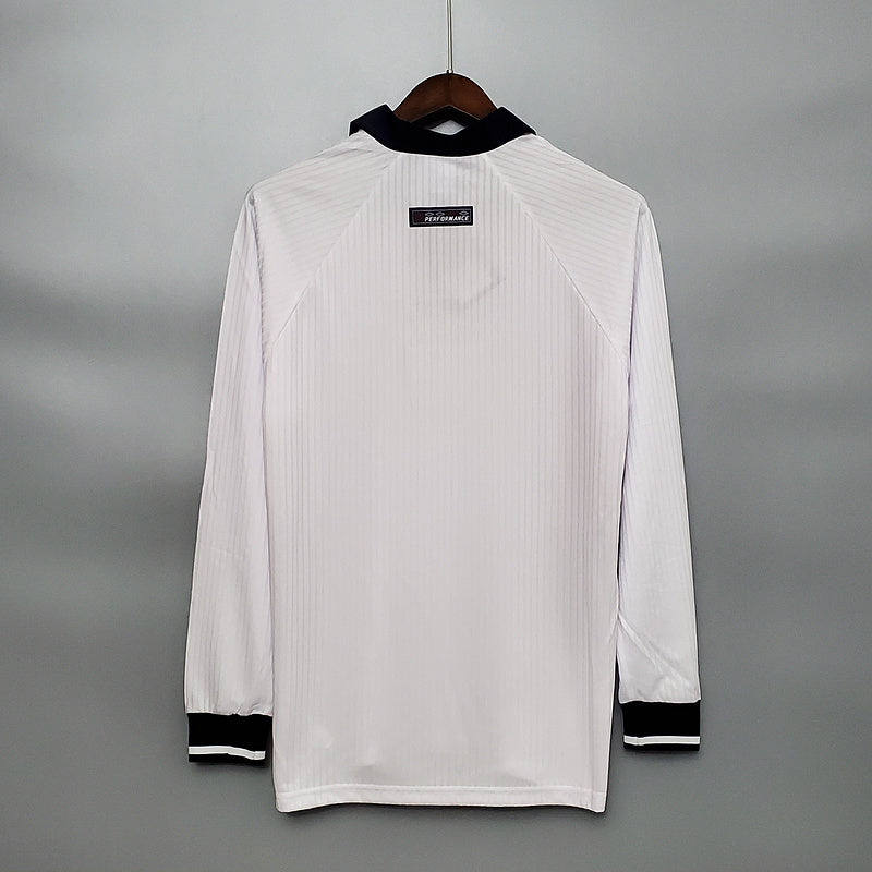 Retro Long Sleeve 1998 England home (29D3)