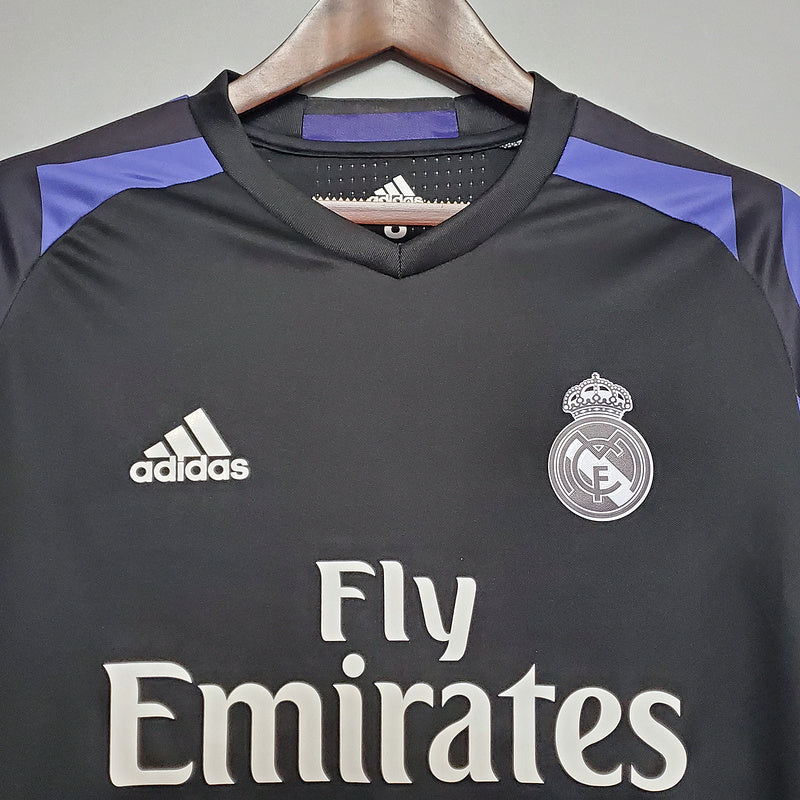 Retro Real Madrid 15∕16 Long sleeve Third away (F934)