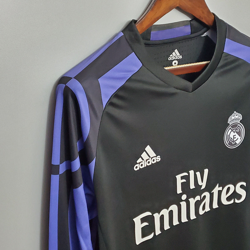 Retro Real Madrid 15∕16 Long sleeve Third away (F934)