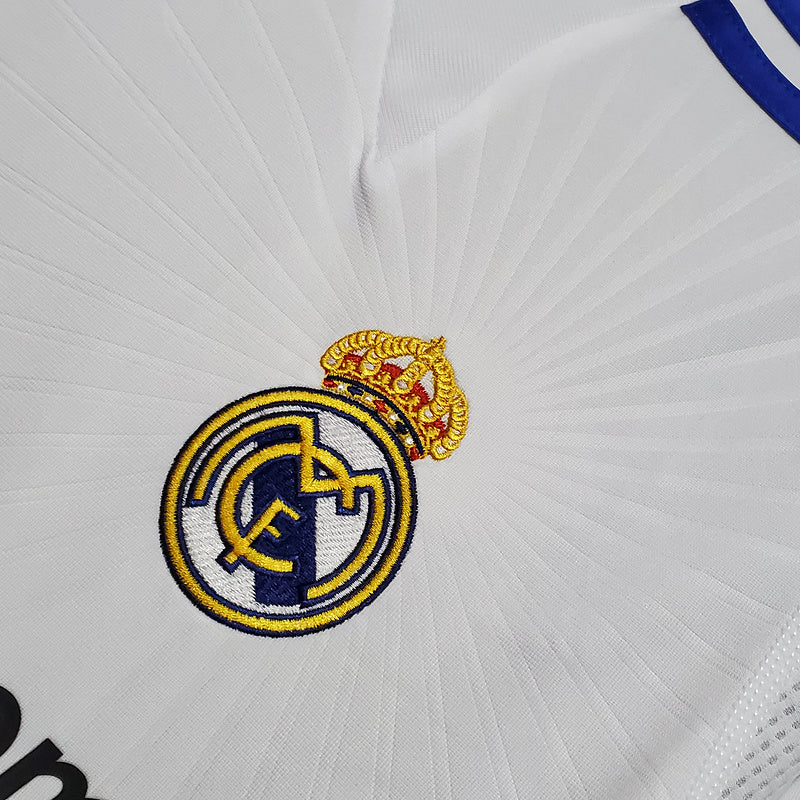 Retro Real Madrid 10∕11 Long sleeve home (4A6D)