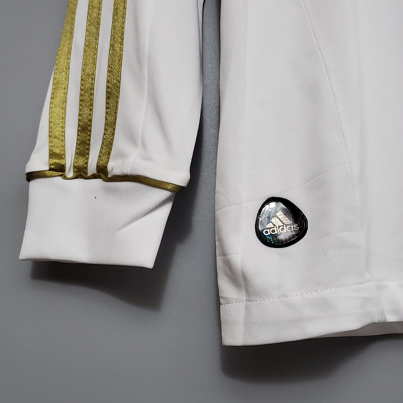 Retro Real Madrid 11∕12 Long sleeve home (120B)