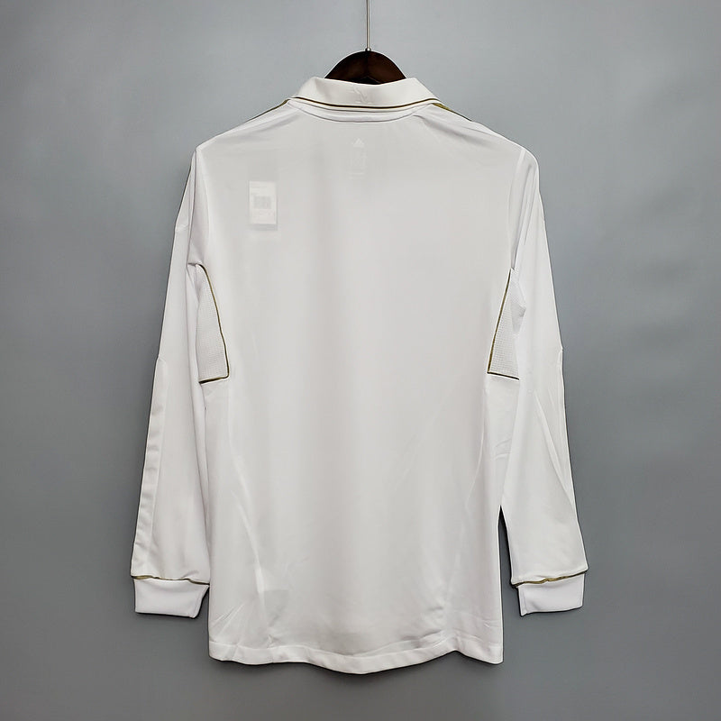 Retro Real Madrid 11∕12 Long sleeve home (120B)