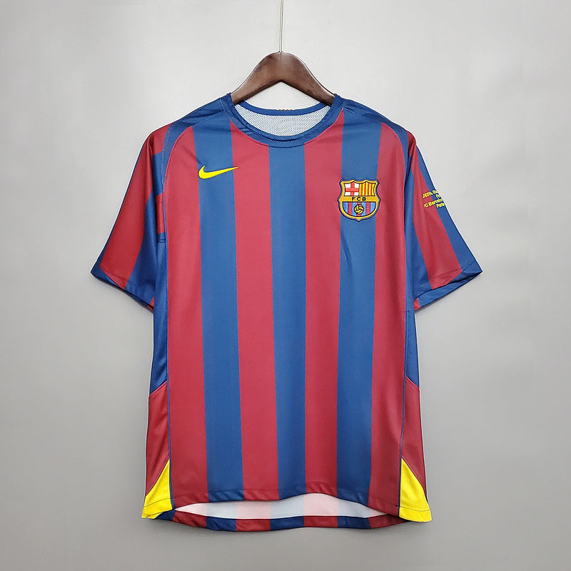 Retro Barcelona 2006 UEFA Champions League Home (6BE7)