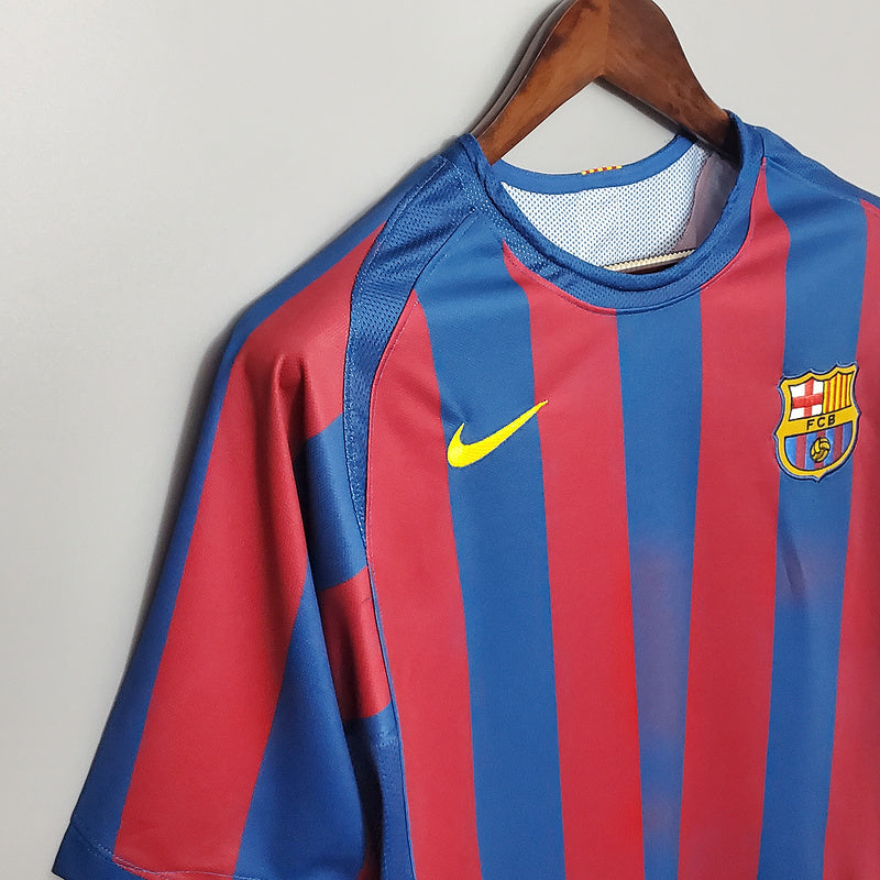 Retro Barcelona 2006 UEFA Champions League Home (6BE7)
