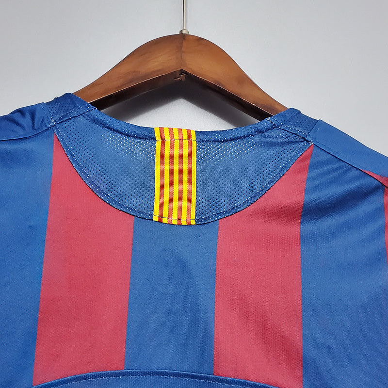 Retro Barcelona 2006 UEFA Champions League Home (6BE7)