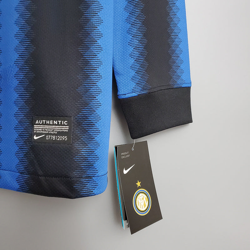 Retro long-sleeved 10∕11 Inter home