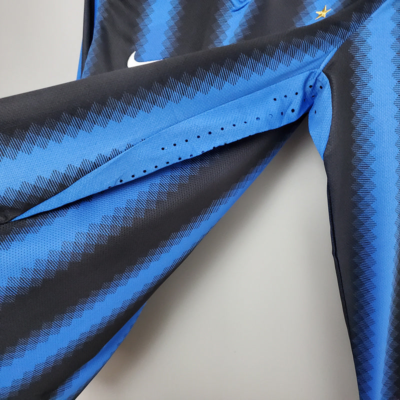 Retro long-sleeved 10∕11 Inter home