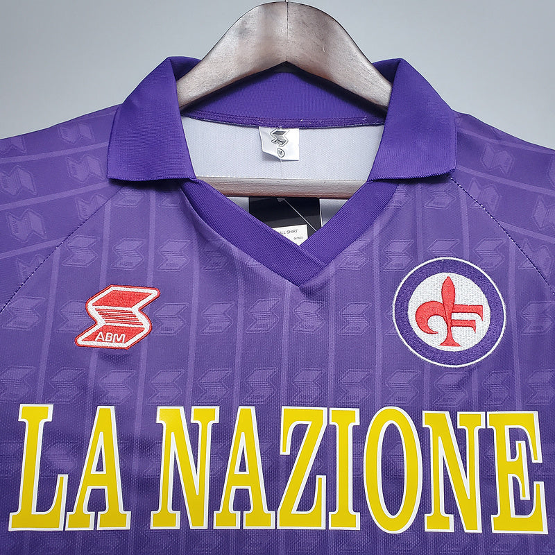 Retro Fiorentina 89∕90 home(F1DA)
