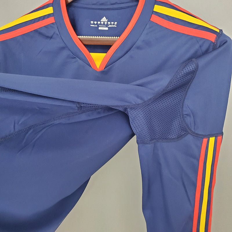 Retro long sleeve Spain 2010 away (1E07)