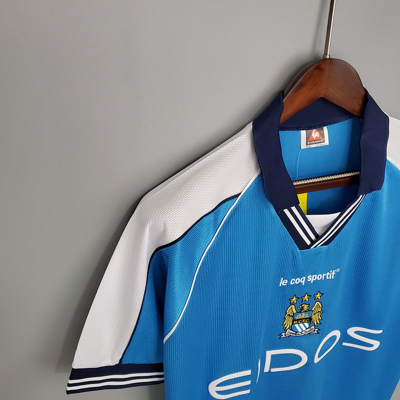 Retro Manchester City 99∕01 home (9049)