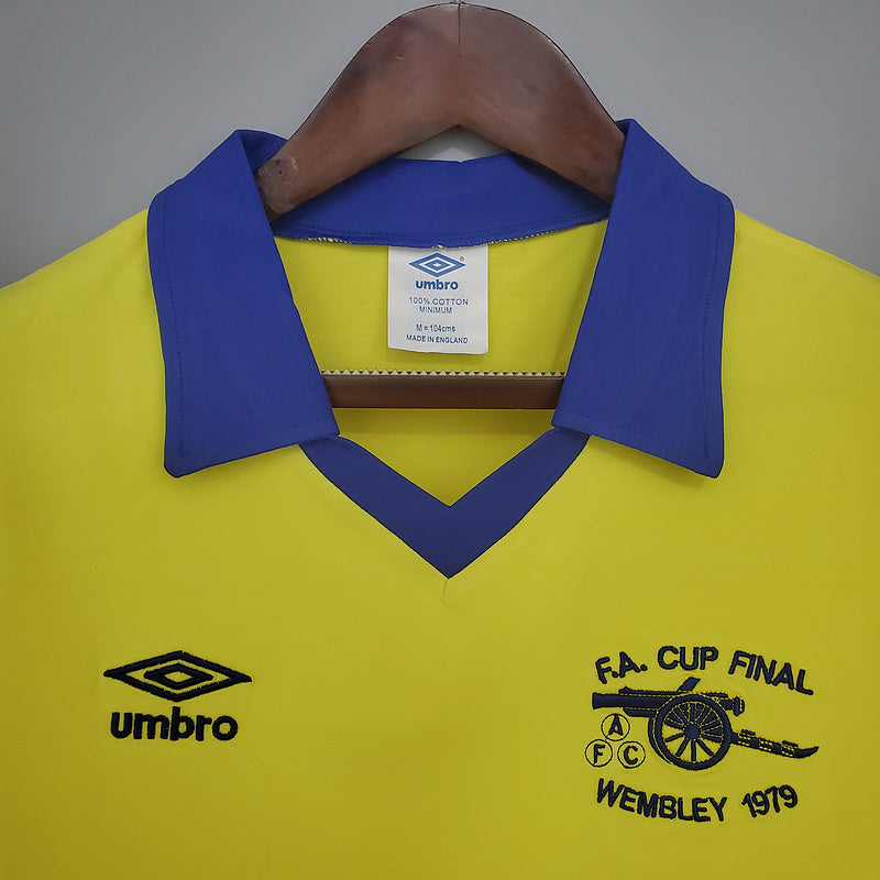 Retro Arsenal 71∕79 away yellow (C4B8)