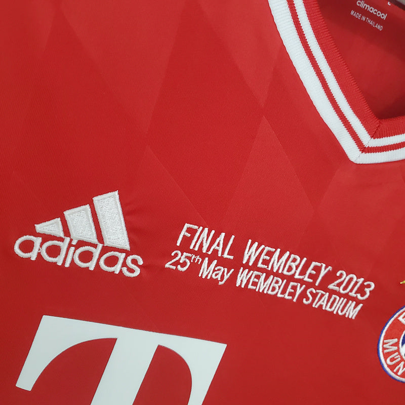 Retro long sleeve Bayern Munich 13∕14 Champions League home (025C)