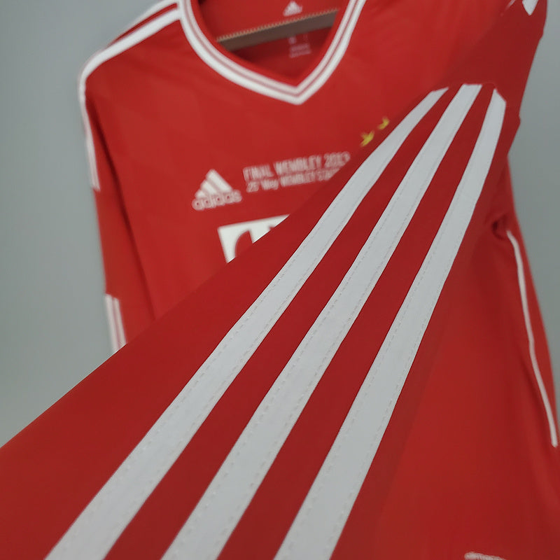 Retro long sleeve Bayern Munich 13∕14 Champions League home (025C)