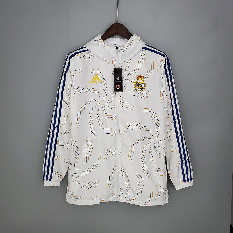 2023 Windbreaker Real Madrid White (A4A7)