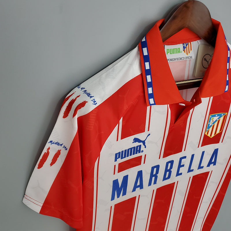 Retro Atletico Madrid 94∕95 home (A040)