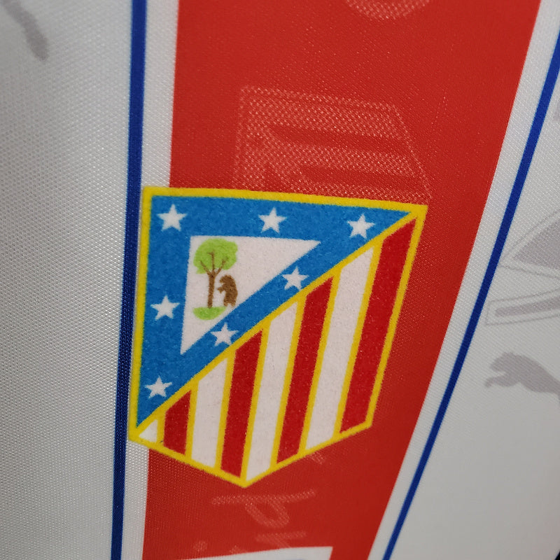 Retro Atletico Madrid 96∕97 home (C19F)