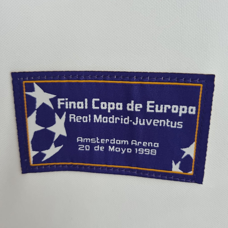 Retro 97-98 Real Madrid Champions League 7 Commemorative Edition (33D5)
