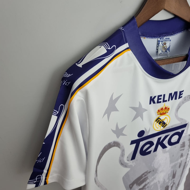 Retro 97-98 Real Madrid Champions League 7 Commemorative Edition (33D5)