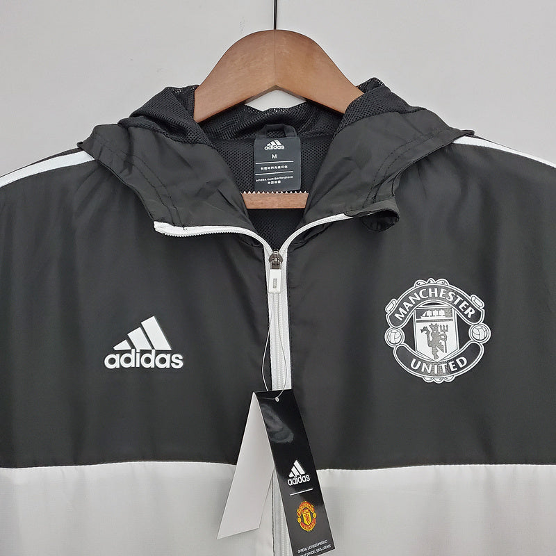 2022 Real Madrid Windbreaker Black Blue (8D15)