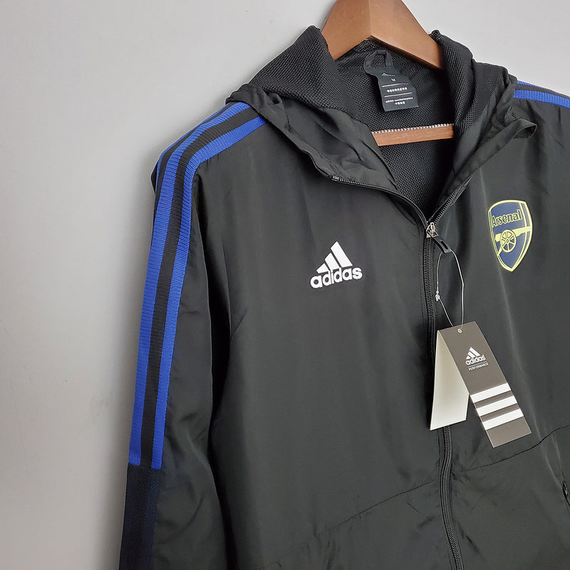 2022 Arsenal Windbreaker Black (364A)