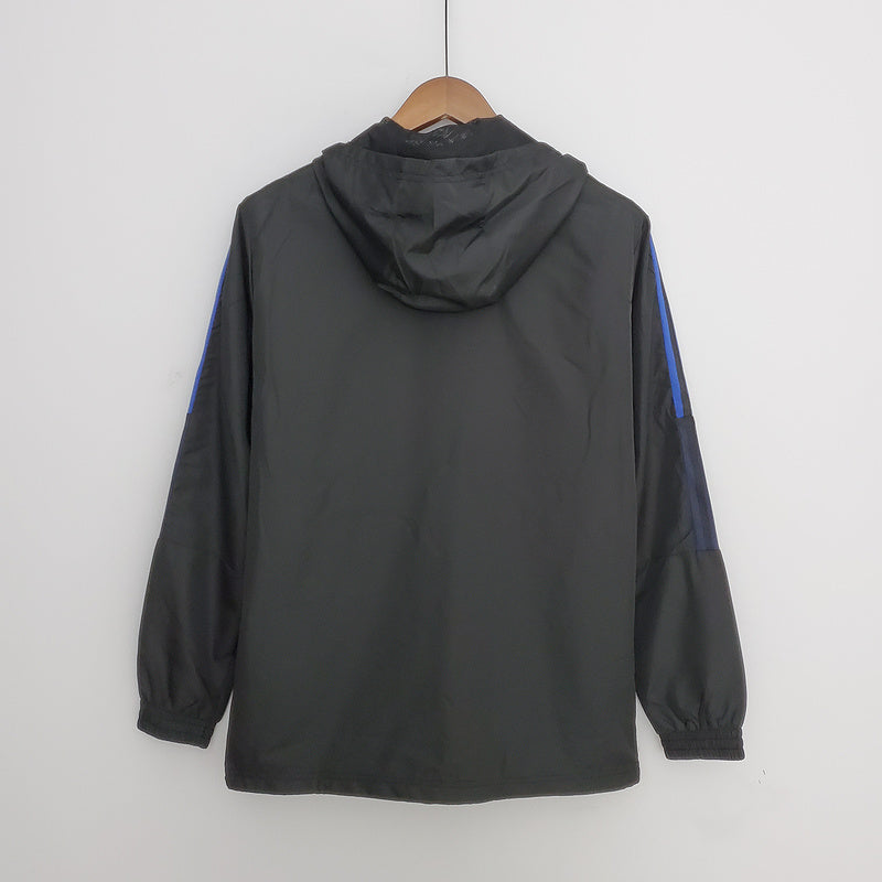 2022 Arsenal Windbreaker Black (364A)