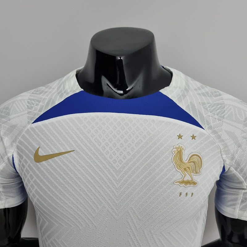 2022 Player Version France Training Suit - White (A55D)