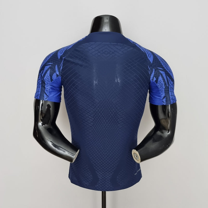 2022 Player Version France Training Suit - Blue (13BF)