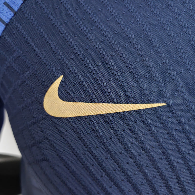 2022 Player Version France Training Suit - Blue (13BF)