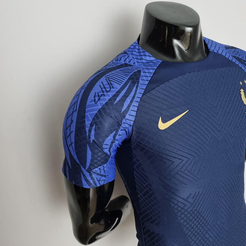 2022 Player Version France Training Suit - Blue (13BF)