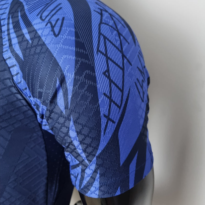 2022 Player Version France Training Suit - Blue (13BF)