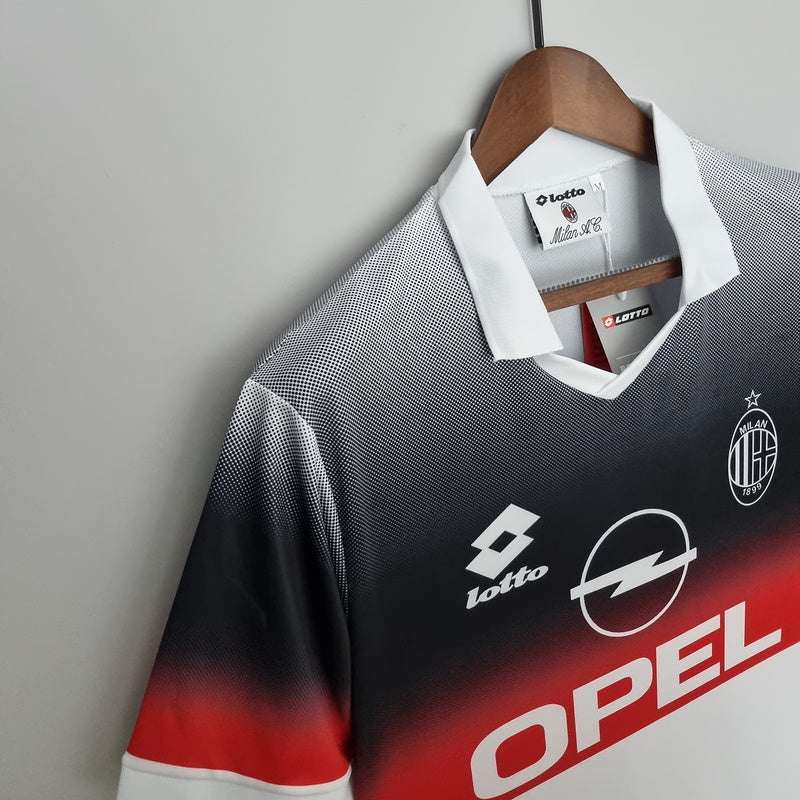 Retro AC Milan 95∕96 Training Suit Black & White (805D)