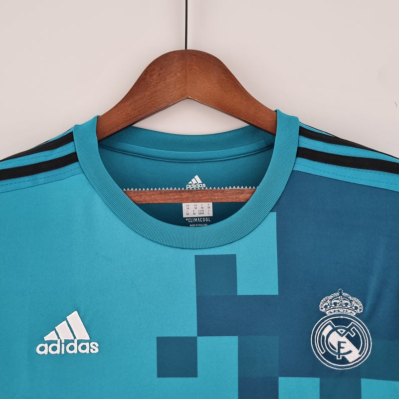 Retro Real Madrid 17∕18 long sleeve third away (21EC)