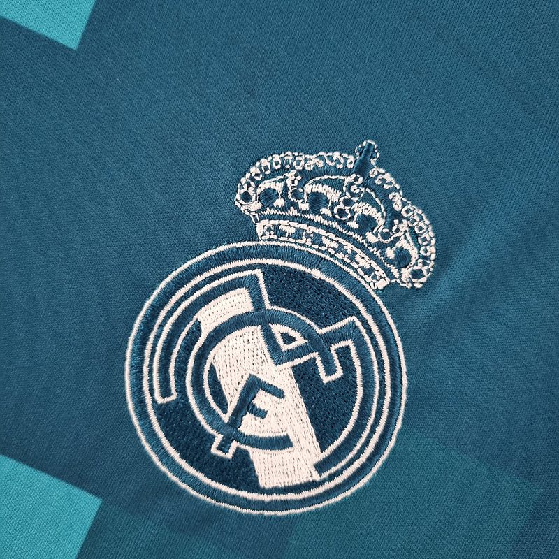 Retro Real Madrid 17∕18 long sleeve third away (21EC)