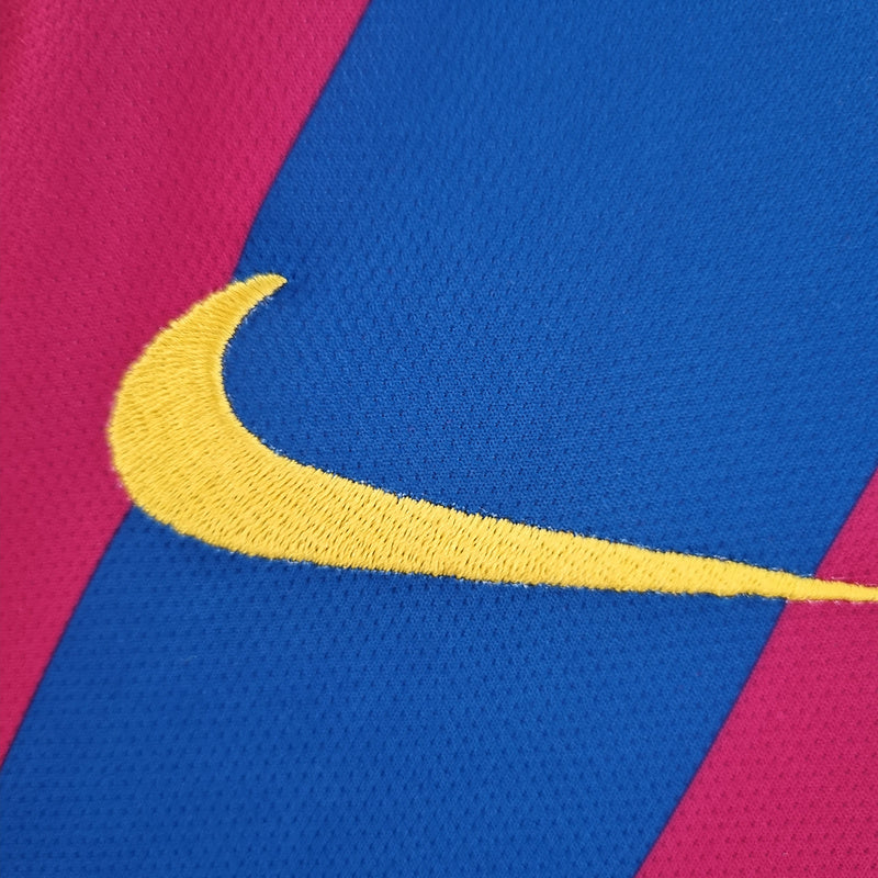 Retro barcelona 05∕06 long sleeve home (C88C)