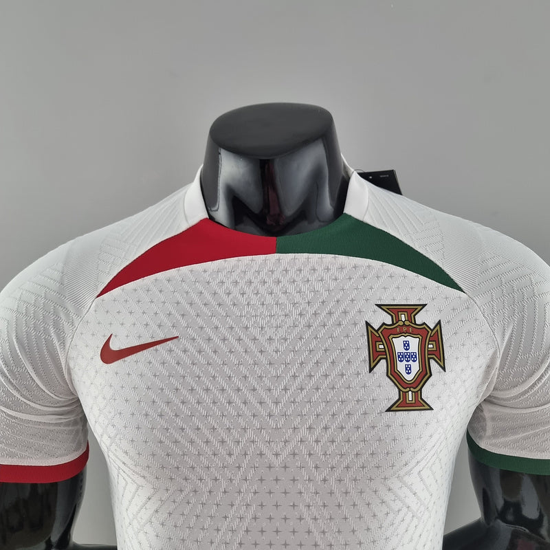 2022 Player Version Portugal Training Suit - White (99F4)