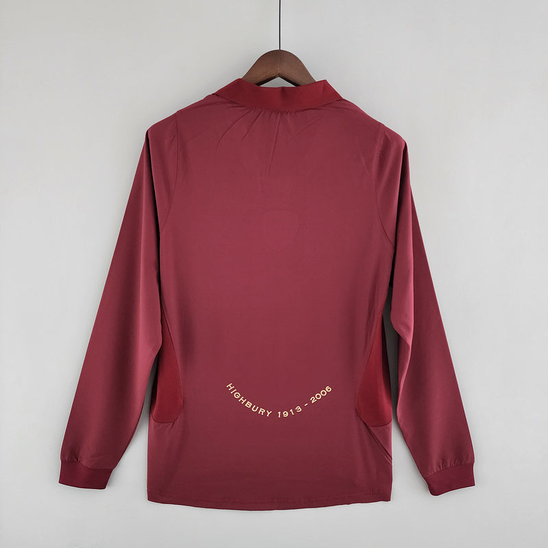 Retro Long Sleeve 05∕06 Arsenal home (928E)