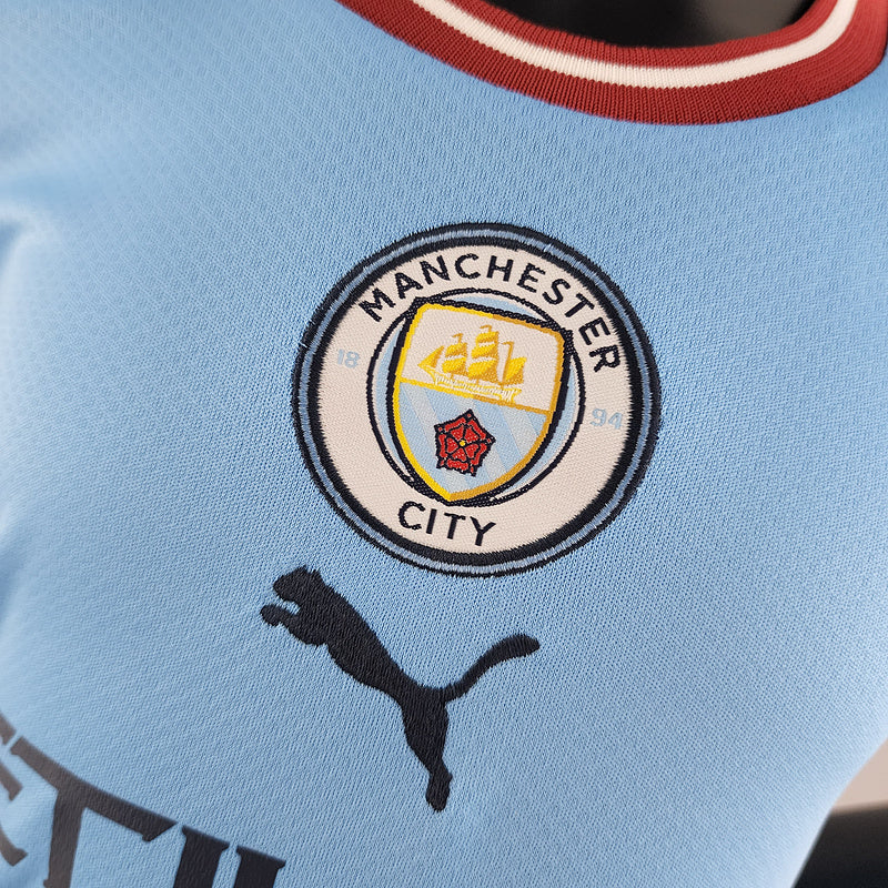 22/23 kids kit Manchester City home (862E)