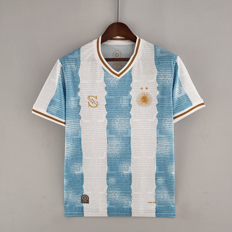 2022 Argentina Commemorative Edition - White Blue (D524)
