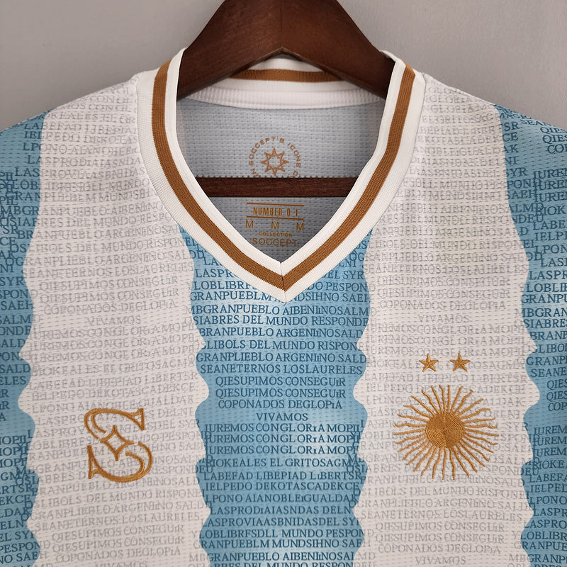 2022 Argentina Commemorative Edition - White Blue (D524)