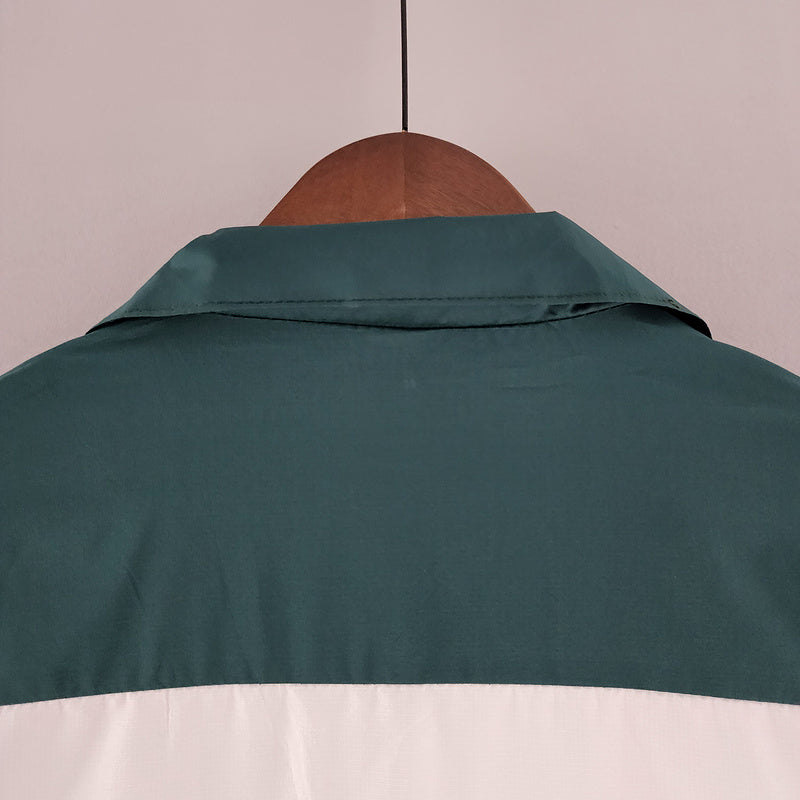 2022 Italy Windbreaker White - Green (B5D5)